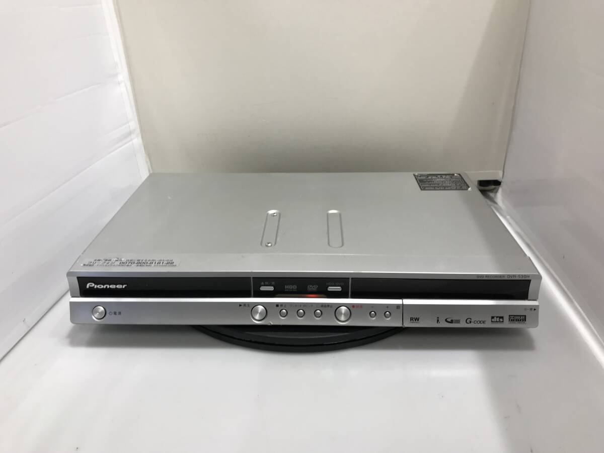 パイオニア HDD DVDレコーダー DVR-530H 中古品R248