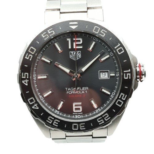 TAG HEUER タグホイヤー WAZ2011 フォーミュラー1 デイト キャリバー5 腕時計 メンズ 自動巻 AT 機械式 動作品 中古