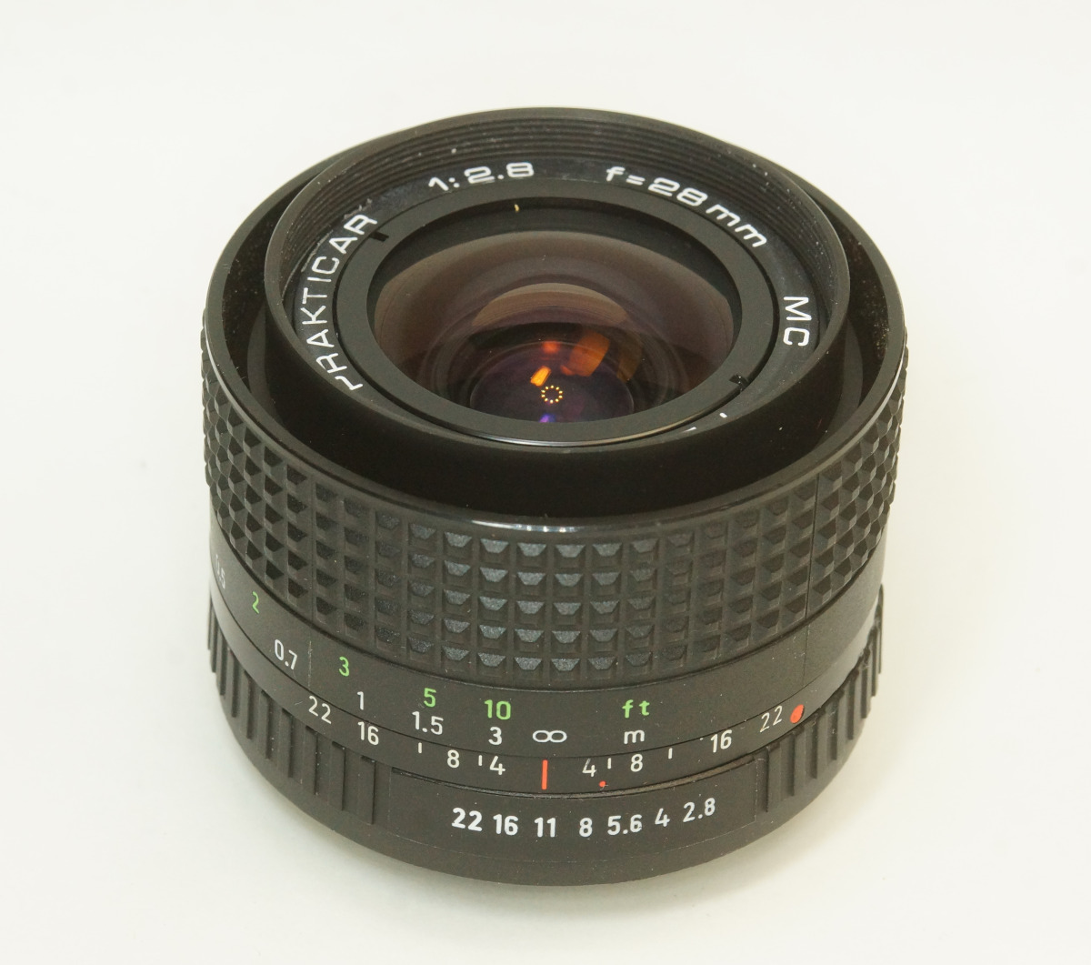 ドイツ製 PENTACON PRAKTICAR 1:2.8 f=28mm MC 16N-302 PBマウント
