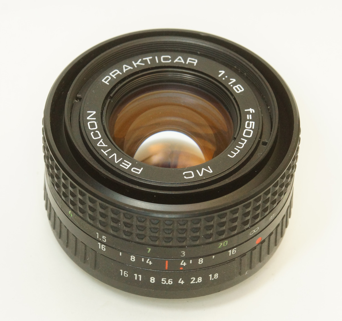 ドイツ製 PENTACON PRAKTICAR 1:1.8 f=50mm MC 20N-425 PBマウント