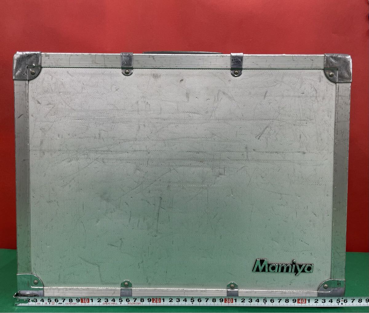 （A142）Mamiya アルミ カメラケース コンテナ ハードケース カメラ バッグ トランクケース カメラアクセサリー 機材ケース