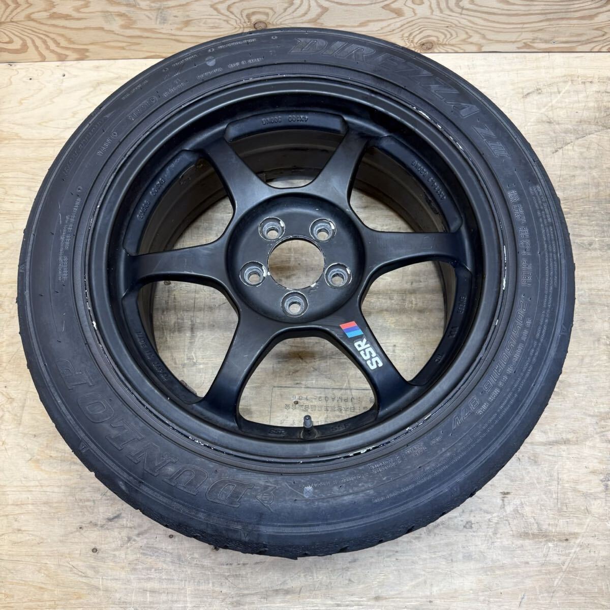 R8108 SSR タイプC ホイール 1本 15インチ 5穴 5H PCD100 typeC 86 スバル B4 インプレッサ 