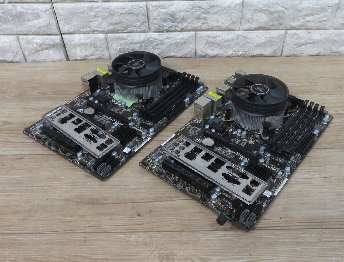 ★≪中古品≫マザーボード ASRock H77 Pro4/MVP ２セット[t26011215]