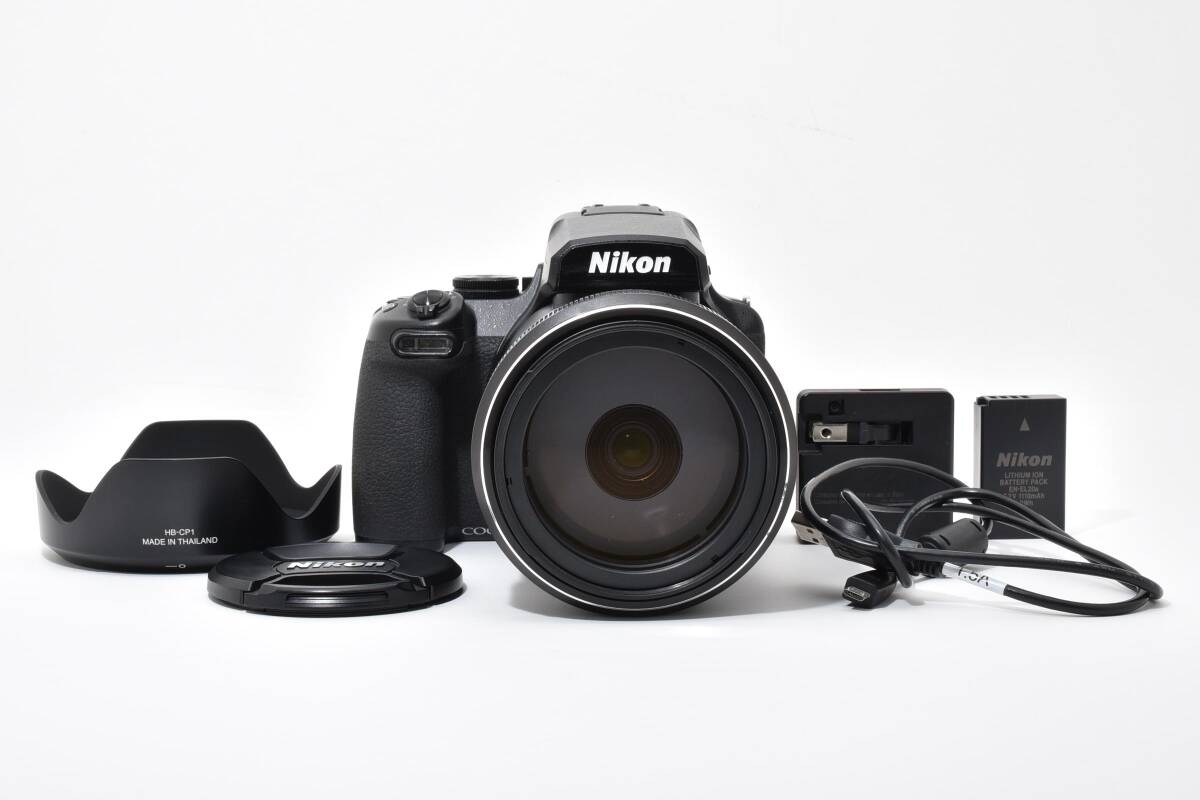 ★Nikon ニコン COOLPIX P1000 クールピクス コンパクトデジタルカメラ★　YM9383＃72