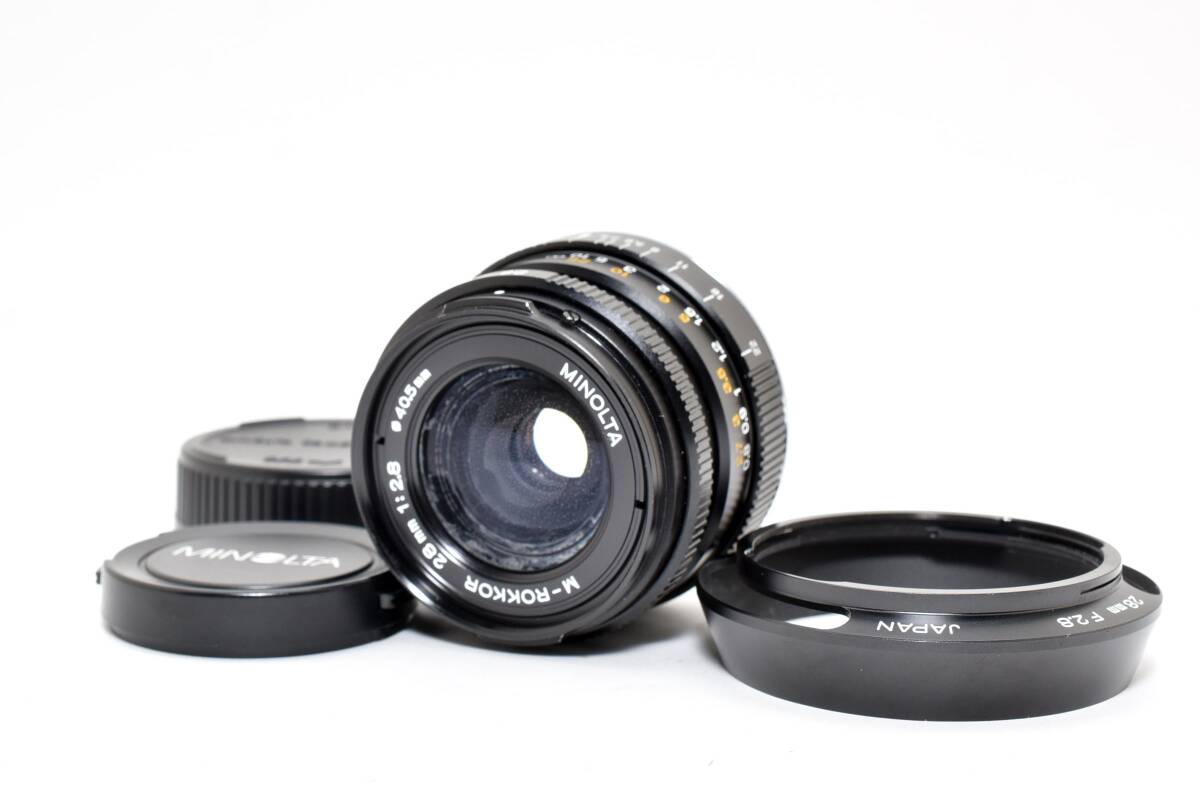 ★MINOLTA ミノルタ M-ROKKOR 28mm F2.8 Mマウント★　Y9445＃19