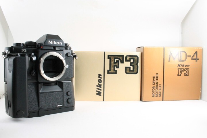 ★名機★NIKON F3 + MD-14 シリアルNO元箱一致★元箱付き★ #R541