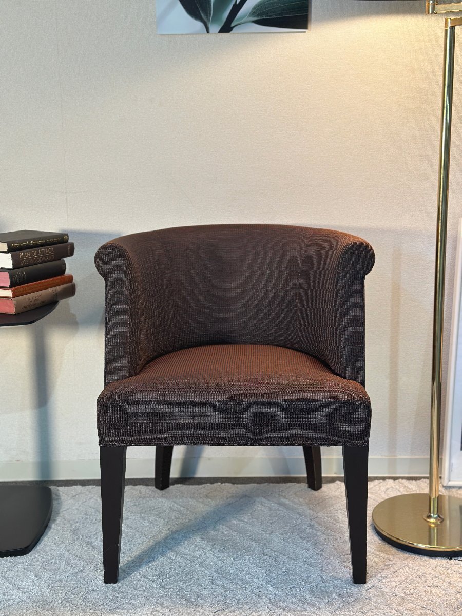 ■Cassina ixc./カッシーナイクスシー■GORDON/ゴードン　アームチェア　1Pソファ　フィリップ・ユーレル　ダークブラウン系★埼玉発送★
