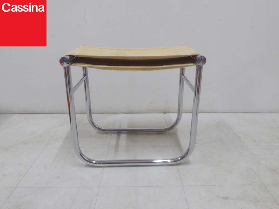 正規品■Cassina カッシーナ■LC9　タブレスツール　9 TABOURET オットマン チェア