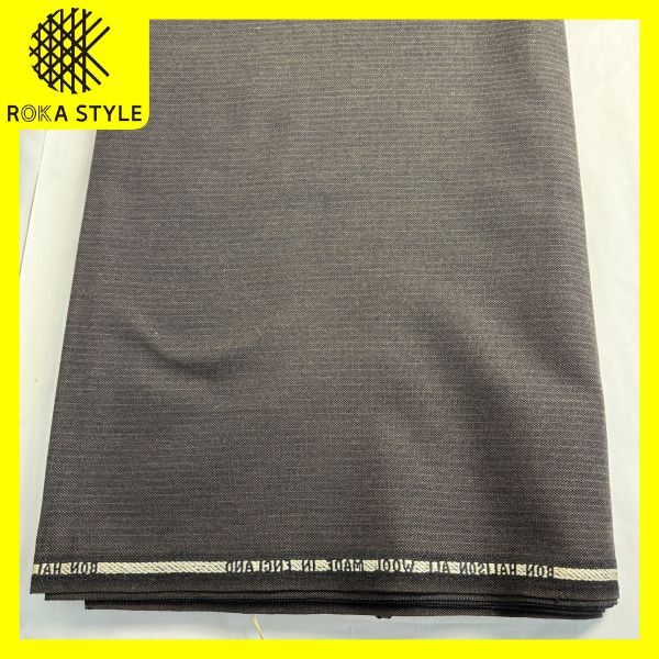BON HALISON 黒 約156×260cm ボンハリソン イギリス製 スーツ素材布 ジャンク 生地 はぎれ リメイク素材 手芸 長期保管品 J3z R71231