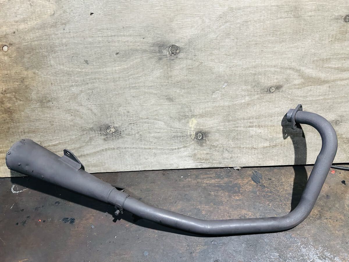 ヤマハ　YBR125 キャブ車　社外マフラー　トラップマフラー　