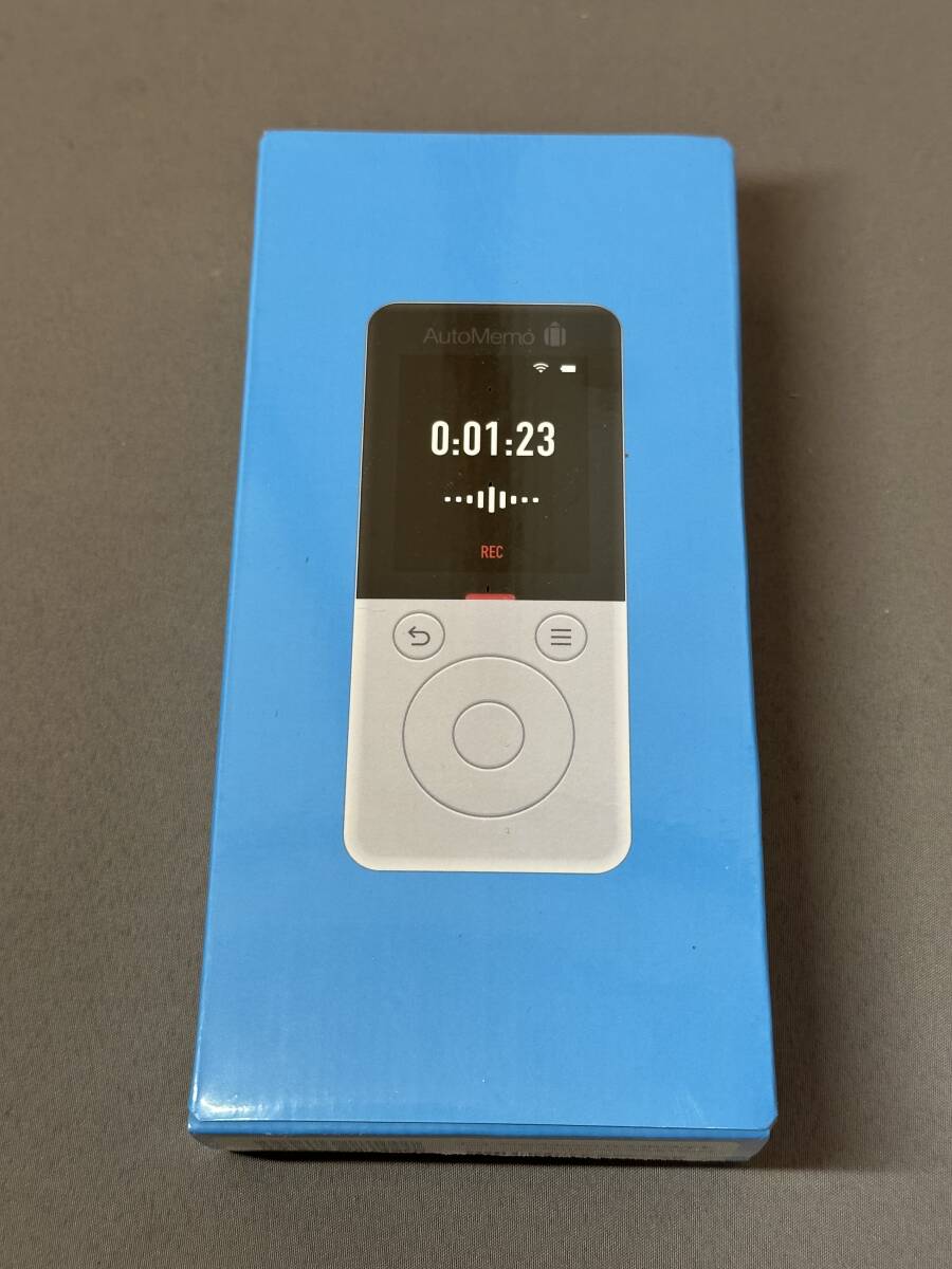 未開封品/AutoMemo R（オートメモ） AIボイスレコーダー （文字起こし機能付き） ソースネクスト