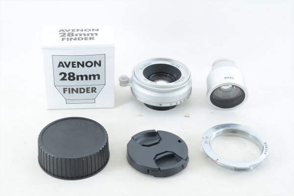 AVENON L 28mm f3.5 L39 ライカLマウント 28mm ファインダー アベノン 7036#J