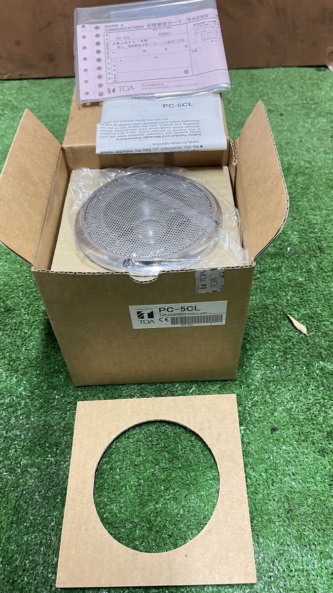 　TOA PC-5CL クリ－ンル－ム用天井埋込型スピ－カ－