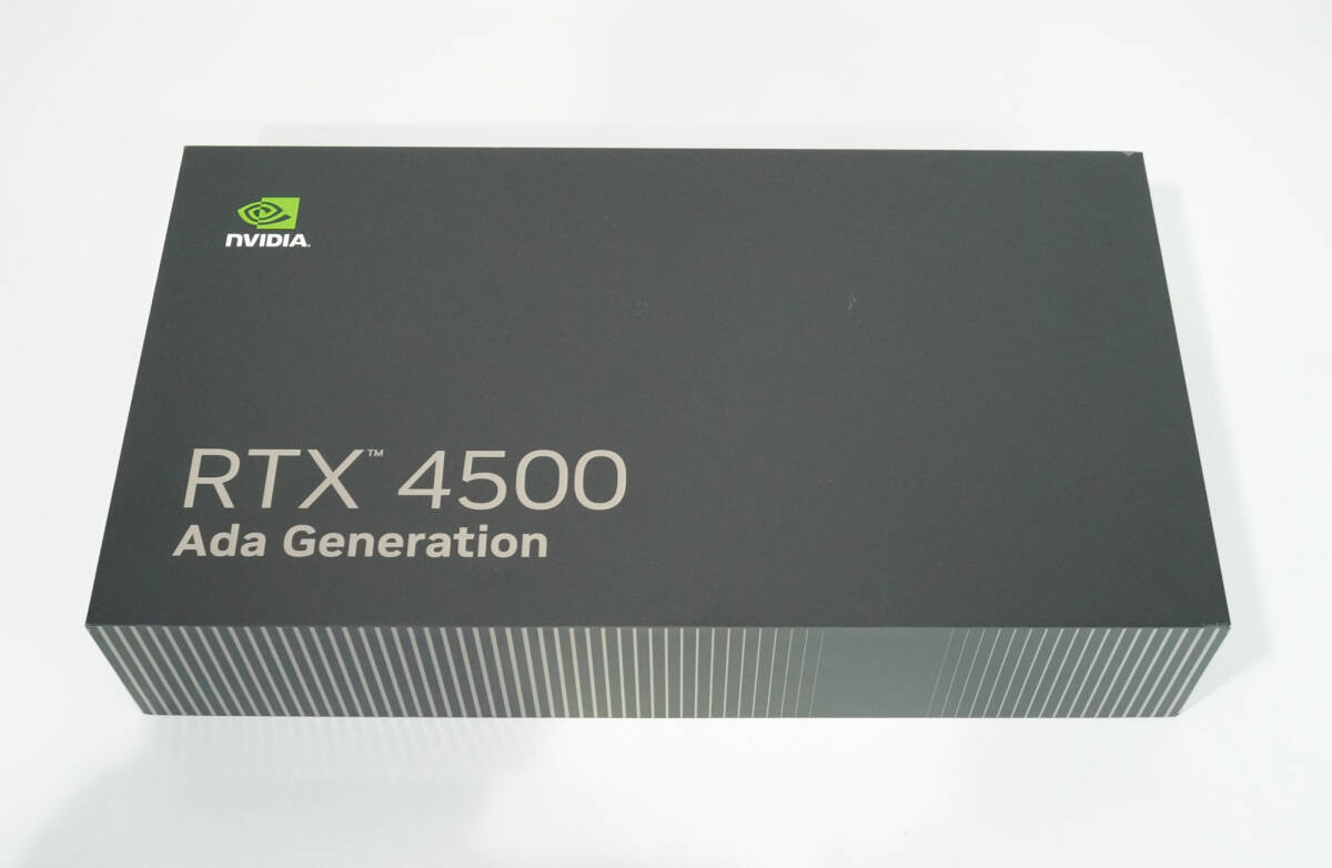 【新品未開封・即納】NVIDIA RTX 4500 Ada Generation グラフィックボード 900-5G132-2560-000 保証なし ASKシールあり