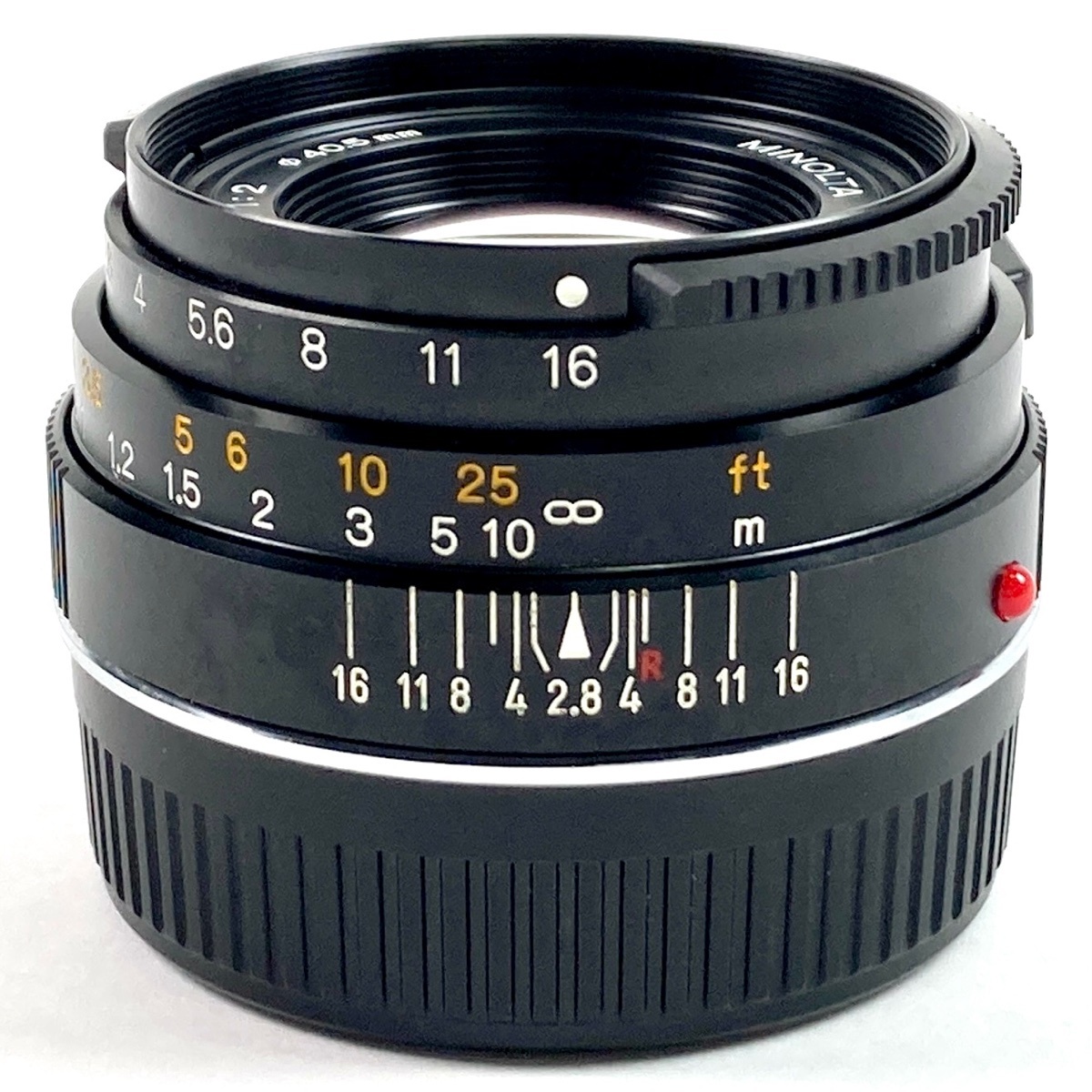 【在庫一掃】 ミノルタ MINOLTA M-ROKKOR 40mm F2 Mマウント (CLE用) レンジファインダーカメラ用レンズ 【中古】