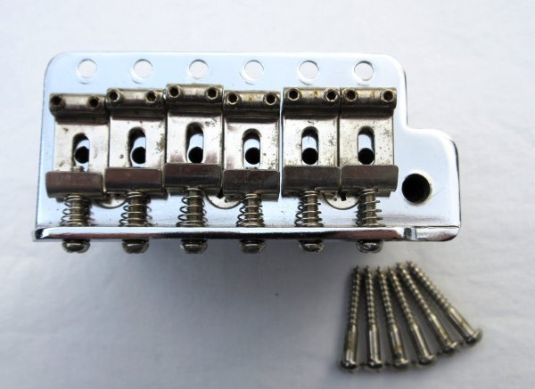 FERNANDES　フェルナンデス　RSTシンクロ　6点止め　プレスサドル　ニッケル＆クローム　厚手ブロック　程度良　84年製FERNANDES IST-35 HH