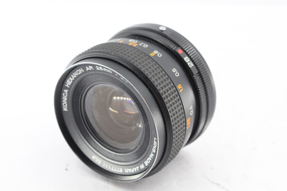 ★実用品★ コニカ KONICA HEXANON AR 28mm F3.5 A2 A6724