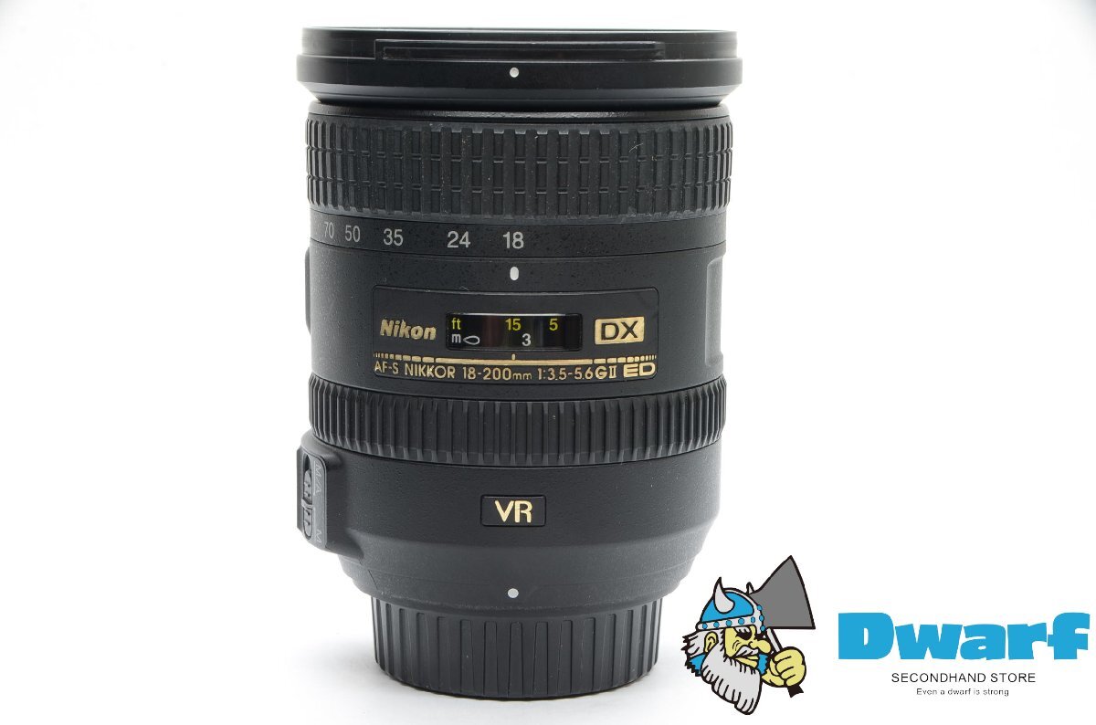 ニコン Nikon AF-S DX NIKKOR 18-200mm F3.5-5.6 G II ED VR オートフォーカス一眼レフ用レンズ