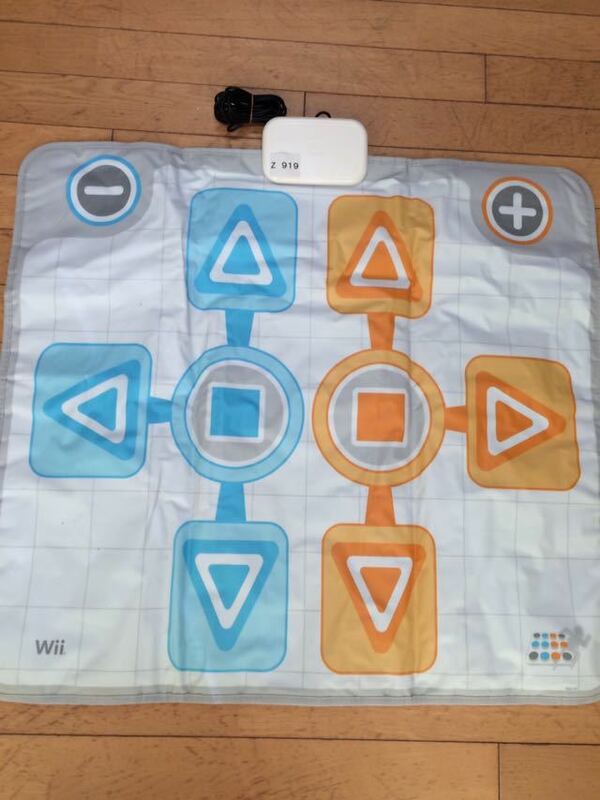 Wii ファミリー トレーナー 専用 コントローラー マット N136 中古 Nintendo Family Trainer controller mat BC-001 