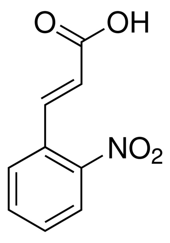 トランス-2-ニトロ桂皮酸 98% 25g C9H7NO4 trans-2-ニトロ桂皮酸 有機化合物標本 試薬