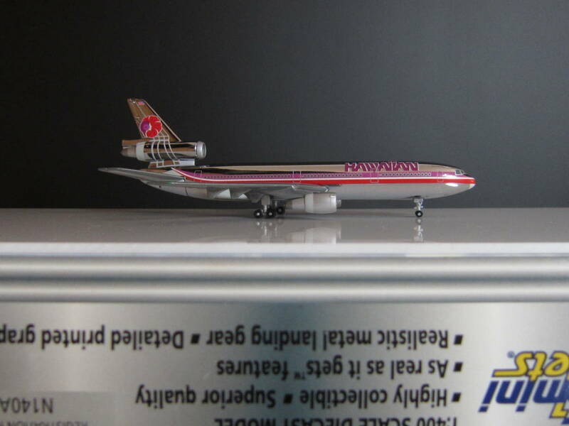 ◆ＨＡＷＡｉｉＡＮ　ＡＩＲＬＩＮＥＳ [N140AA]◆Gemini Jets [1:400]◆ＤＣ－１０－３０