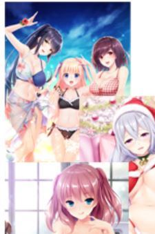 B2タペストリー3本セットのみ 月の彼方で逢いましょう＆SSR 灯華＆うぐいす＆雨音 聖衣良 岬栞菜 tone work's
