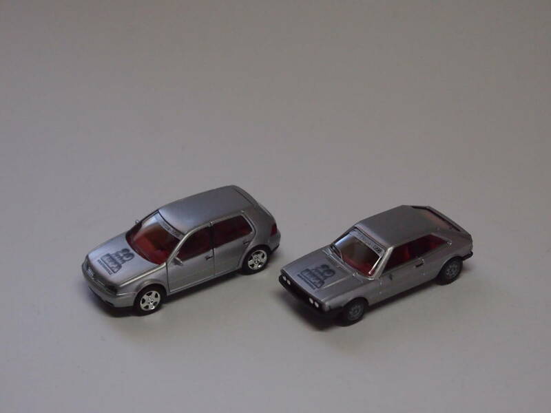herpa ヘルパ 1/87　20 JAHRE HERPA Set VW SCIROCCO GTI & VW GOLF Ⅳ