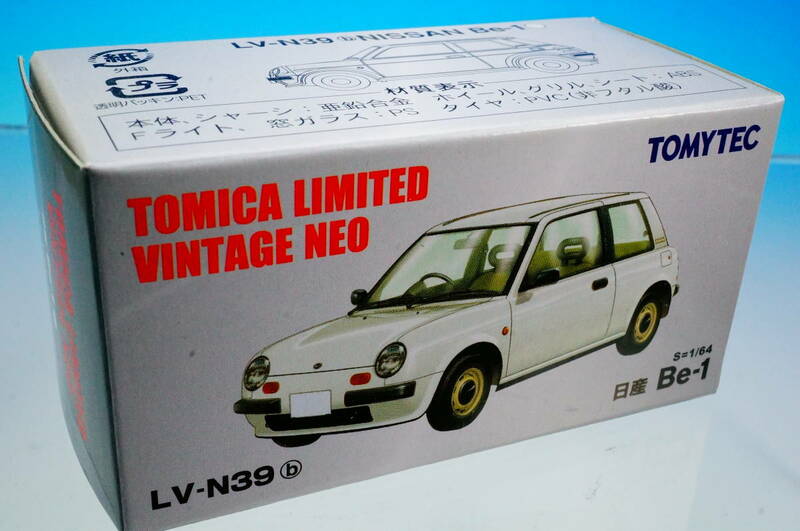 TOMYTEC TOMICA LIMITED VINTAGE NEO LV-N39b NISSAN Be-1 S=1/64