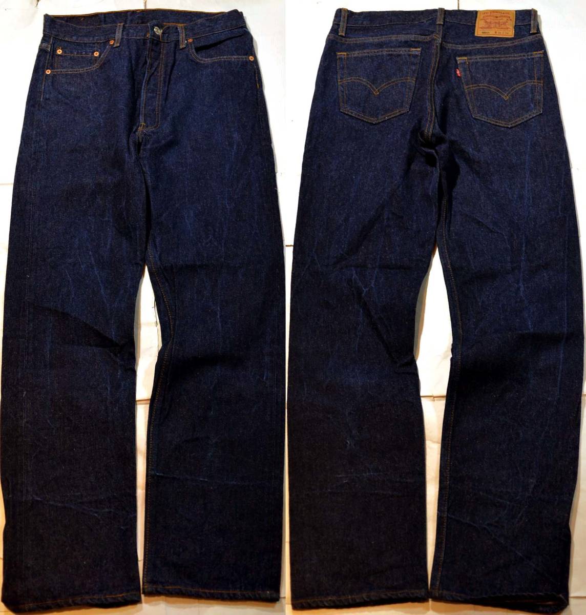 t554/LEVIS501xxアメリカ製 MADE IN U.S.A.ワンウォッシュ 毛羽立ち！90's