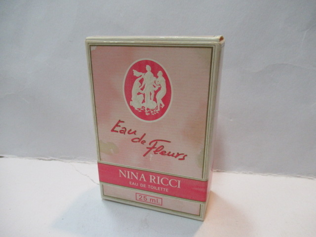 税込♪◆長期保存開封品◆NINA RICCI/ニナリッチ◆Eau de Fleurs/オード フルール◆EDT/オードトワレ◆25ml◆現状売り