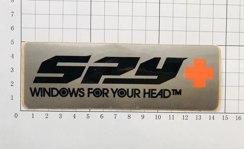 SPYOPTIC WINDOWS FOR YOUR HEAD ハードタイプ ステッカー スパイ オプティク ウィンドウズ フォーユアヘッド ハードタイプ ステッカーA