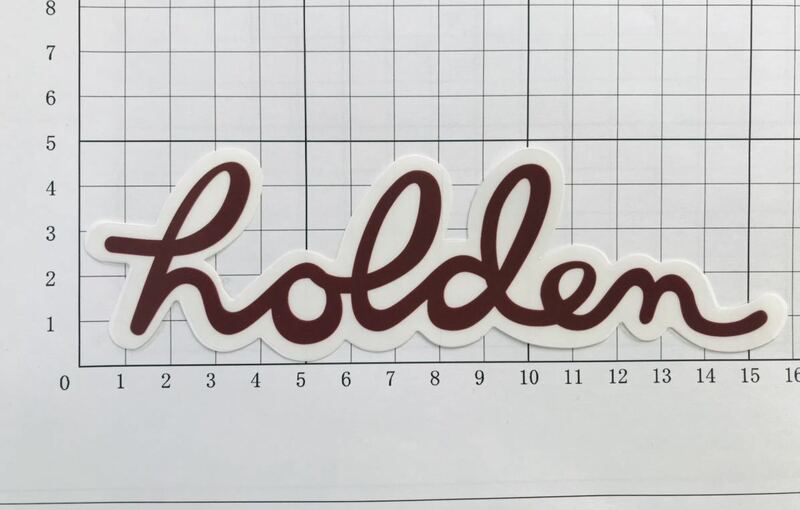 holden outerwear HOLDEN Logo ステッカー ホールデン アウターウエア ロゴ ステッカー2