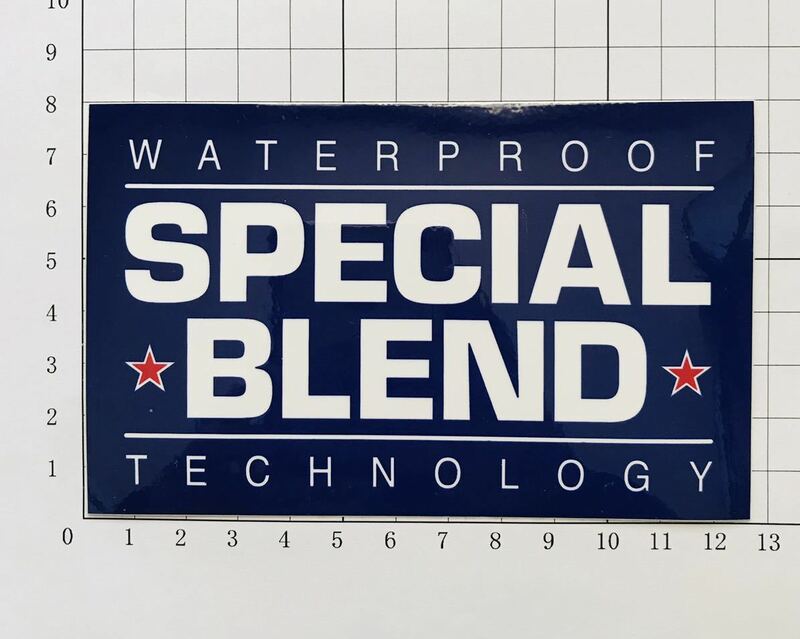 Special Blend TM WATERPROOF TECHNOLOGY TRADEMARK ステッカー スペシャルブレンド ステッカーF