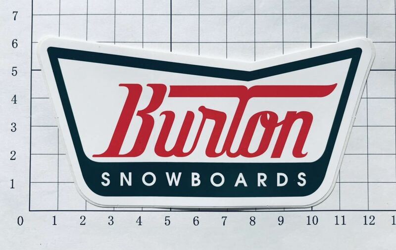 Burton Snowboards Krispy Kreme Doughnuts Design ステッカー バートン スノーボード クリスピー・クリーム・ドーナツデザインステッカー
