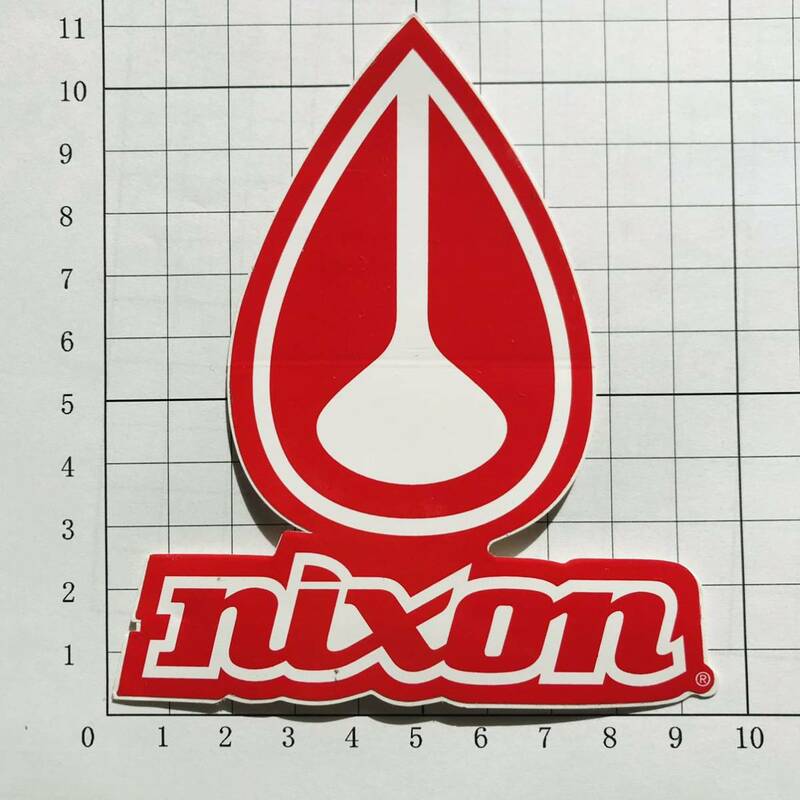 NIXON WATCH SURF SK8 レア ステッカーnixon ニクソン ウォッチ サーフ、スケートボード レア ステッカー