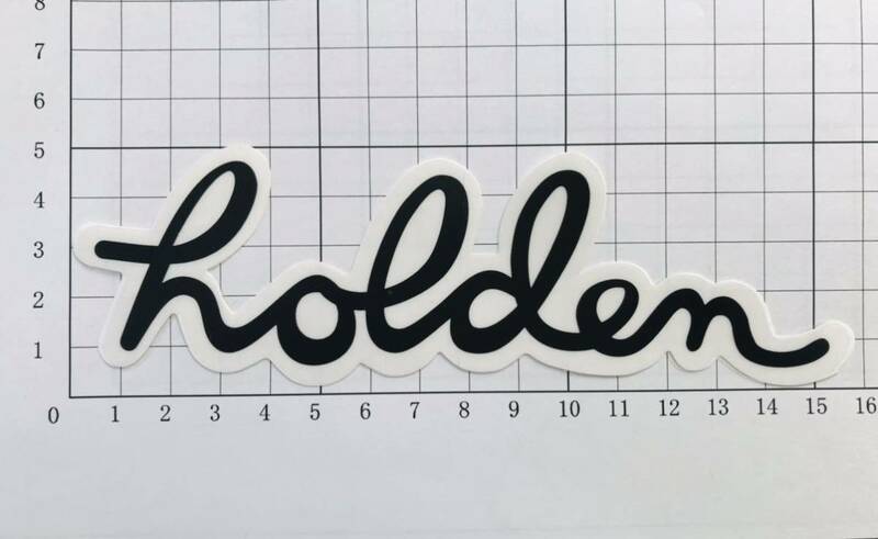 holden outerwear HOLDEN Logo ステッカー ホールデン アウターウエア ロゴ ステッカー1