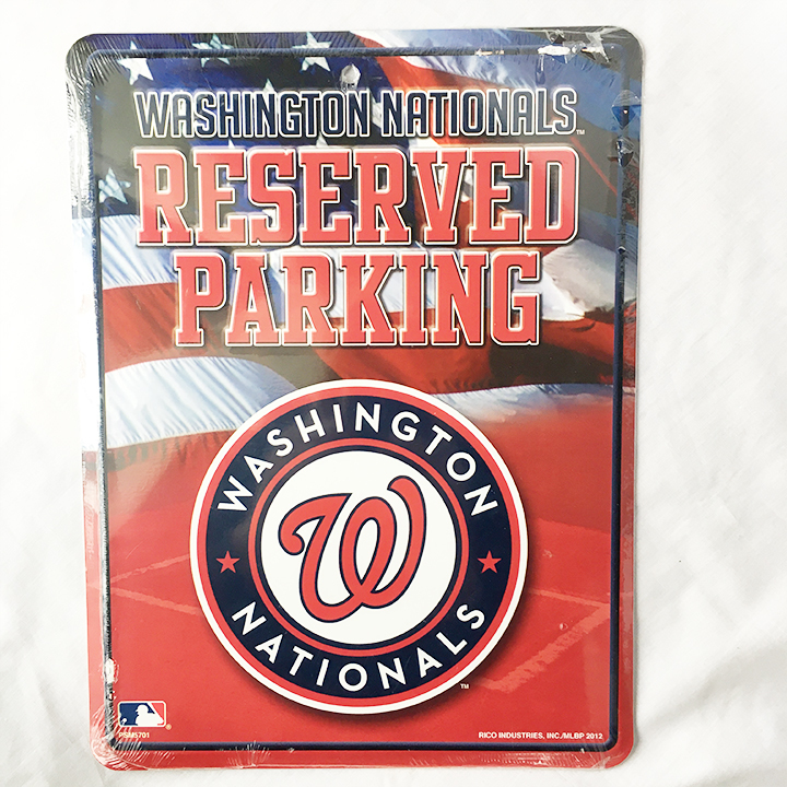 ワシントン ナショナルズ Washington Nationals パーキングプレート パーキングボード MLB メジャーリーグ RICO 2860