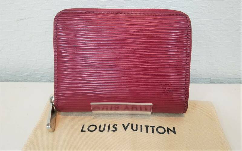 66317 ☆ LOUIS VUITTON　ルイヴィトン　M60383　エピ　ジッピー・コインパース　LV　コインケース　中古　【美品】