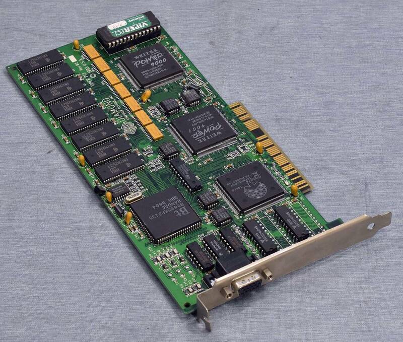 (送料無料) Diamond Multimedia Systems ViperPCI Power9000搭載 ビデオメモリー2M PCIバス PC/AT互換機用 (管:HaN0