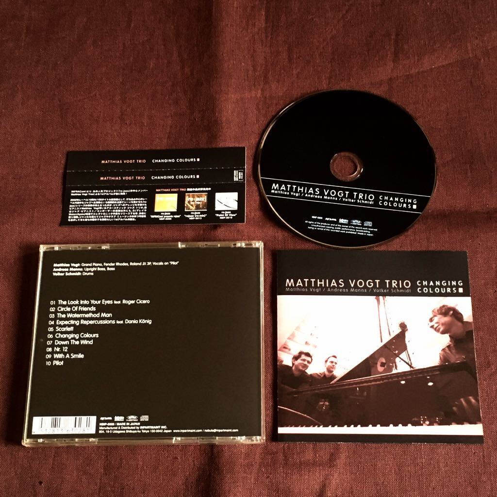 マティアス・フォークト/ピアノ・トリオ/使用楽器:フェンダー・ローズ:ローランドJX3P/DJクラブ・ジャズ/ドイツ/MATTHIAS VOGT/2006年