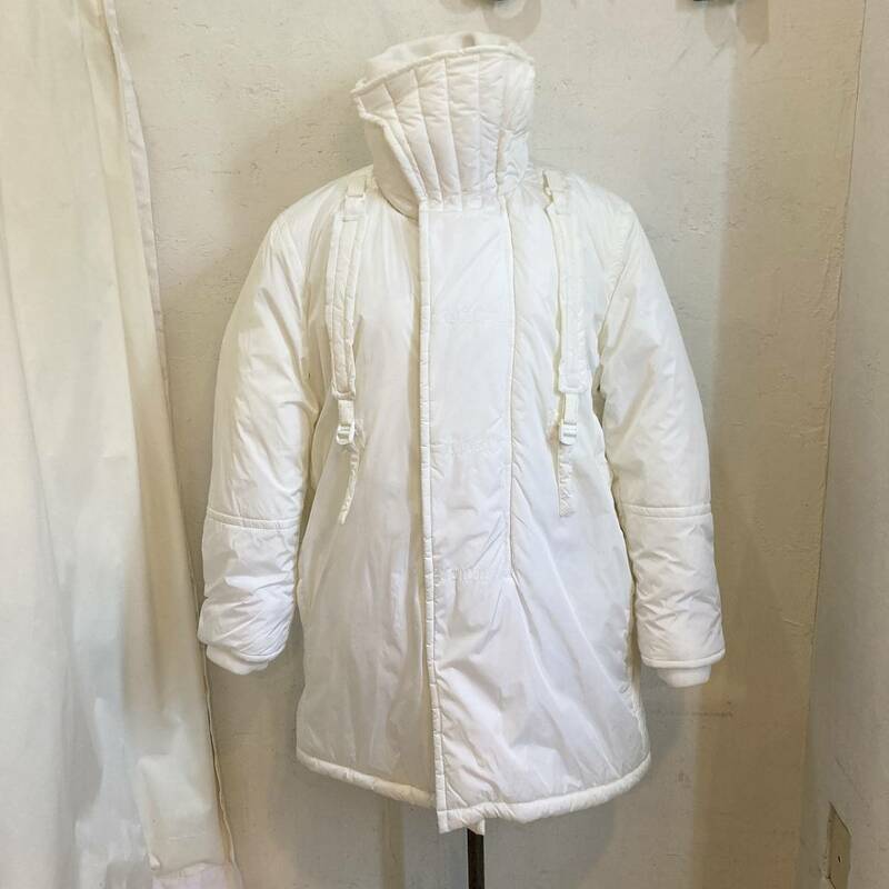DSQUARED2 ディースクエアード ナイロン 中綿 コート オーバーサイズコート 白 ホワイト size 48