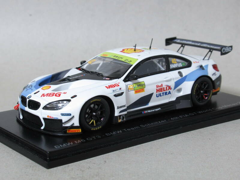 1/43 BMW M6 GT3 BMWチームシュニッツァー #42 A.ファルファス FIA GT ワールドカップ マカオ 2019