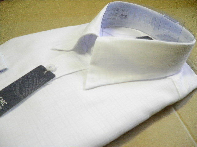 百貨店ブランド*SMC エスエムシー/SHIRT MAKER CHOYA*サイズ M 39-80*高級Yシャツ 形態安定加工