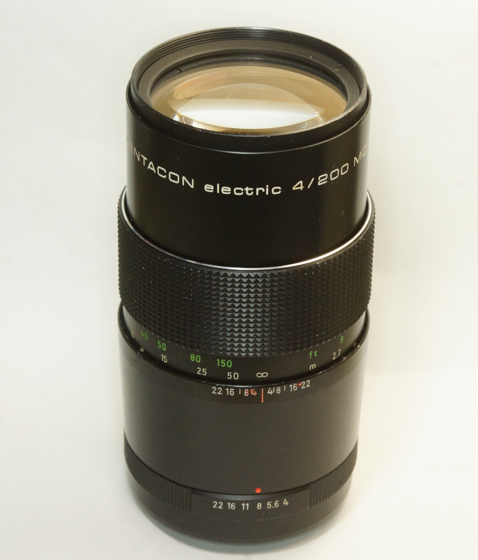 ドイツ製 PENTACON electric 4/200 MC M42 10N-213 ブラック マルチコート