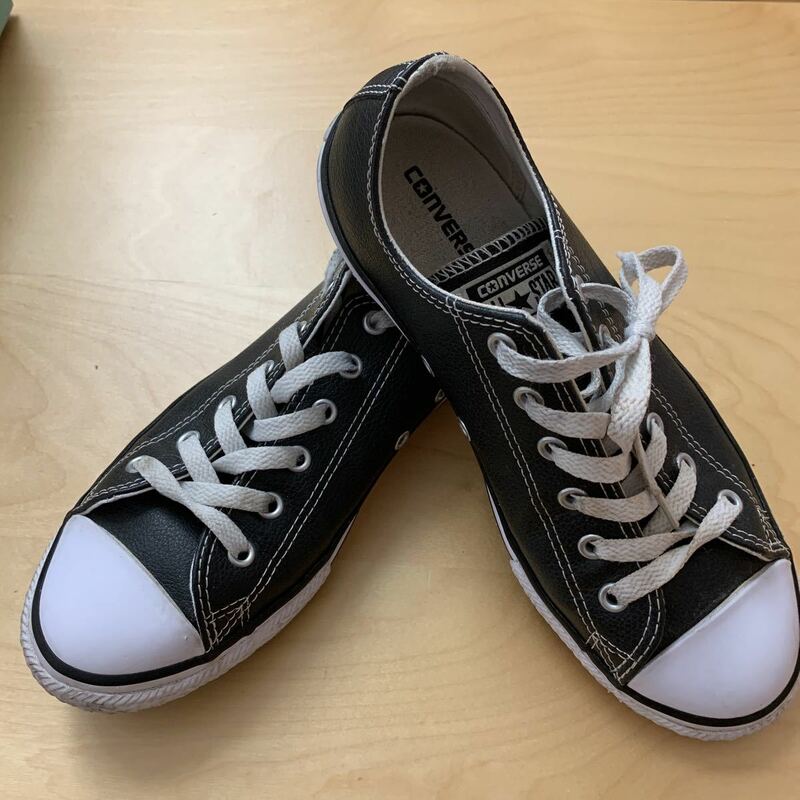 Converse black 5us 23cm