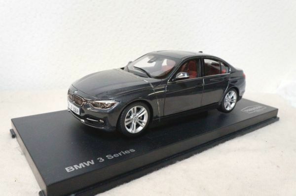 BMW 3シリーズ F30 1/18 ミニカー グレイ