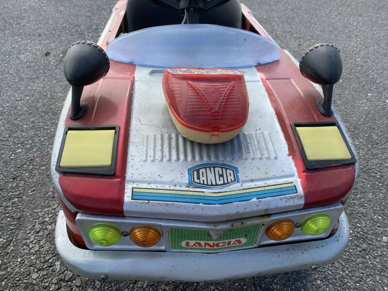 ペダルカー 昭和 ラジオフライヤー レトロ アンティーク LANCIA STRATOS カウンタックライト 乗用玩具 車 カー インテリア ディスプレイ