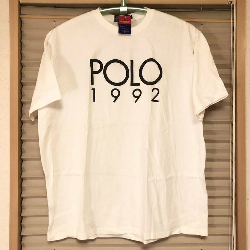 奇跡的 新品タグ付き POLO RALPH LAUREN 1992 stadium t shirt snow beach sport rrl country 1993 tommy hilfiger north face シャツ