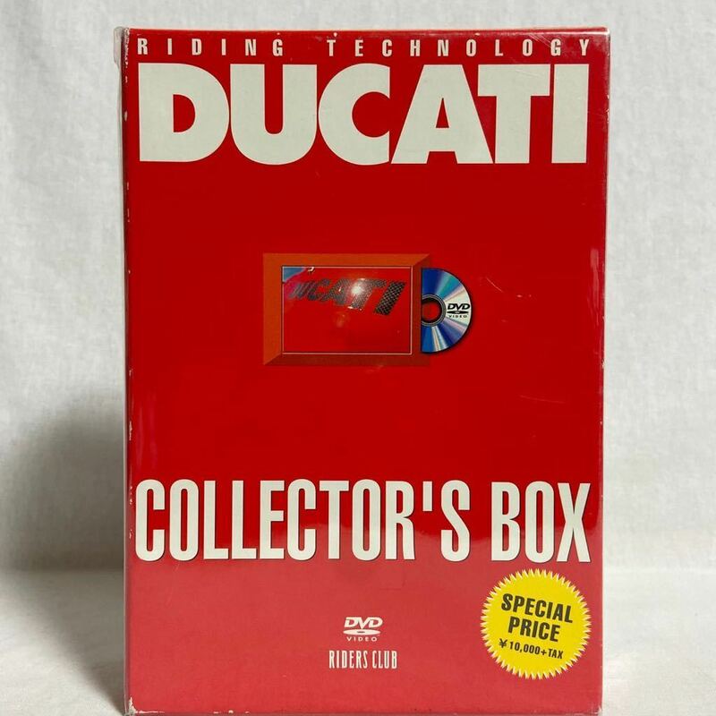 DVD コレクターズBOX DUCATI ライディングテクノロジー Ⅰ Ⅱ Ⅲ セット ドゥカティ カスタム モンスター M900 S4 900SS 750F1 916 851 996