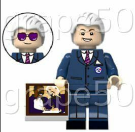 レゴ風★ジョー・バイデン大統領★アメリカ・第46代大統領★ミニフィギュア：レゴ互換・レゴカスタム